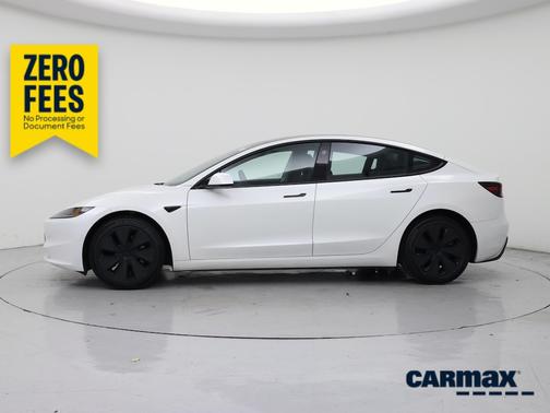 White 2024 Tesla Model 3 Long Range
