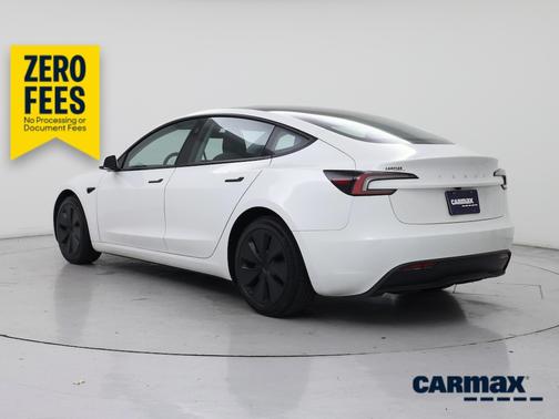 White 2024 Tesla Model 3 Long Range