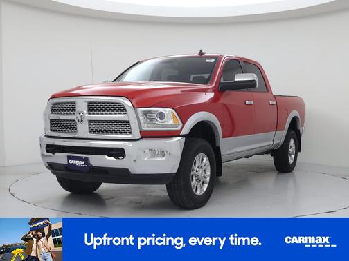 Red 2015 RAM 2500 Laramie