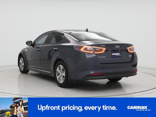 Blue 2015 Kia Optima Hybrid LX