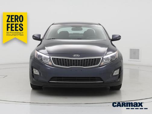 Blue 2015 Kia Optima Hybrid LX