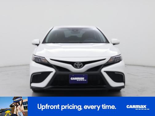 White 2023 Toyota Camry SE Night Shade