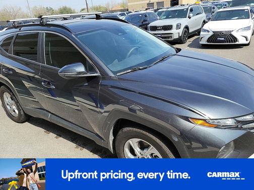 Gray 2022 Hyundai TUCSON SEL
