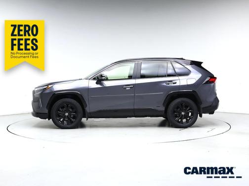 Gray 2022 Toyota RAV4 Hybrid XSE
