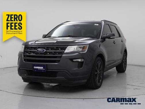 Gray 2018 Ford Explorer XLT