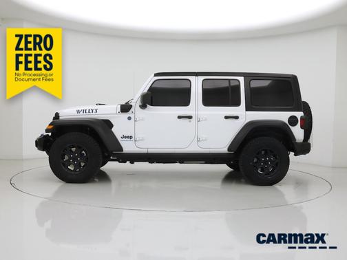 White 2023 Jeep Wrangler 4xe Willy's