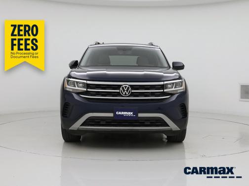 Blue 2022 Volkswagen Atlas SE