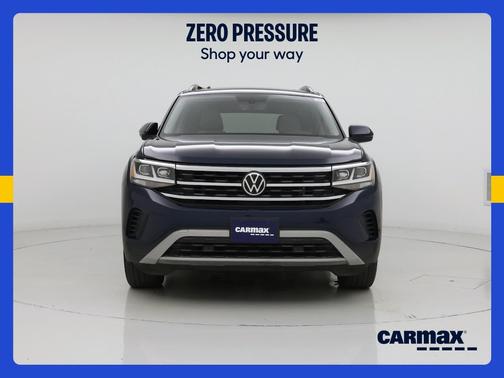 Blue 2022 Volkswagen Atlas SE