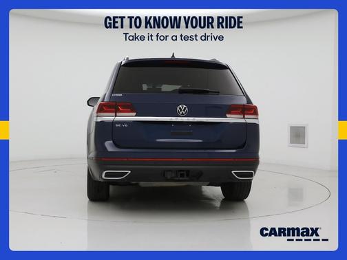 Blue 2022 Volkswagen Atlas SE