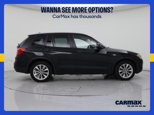 Black 2016 BMW X3 XDrive28i