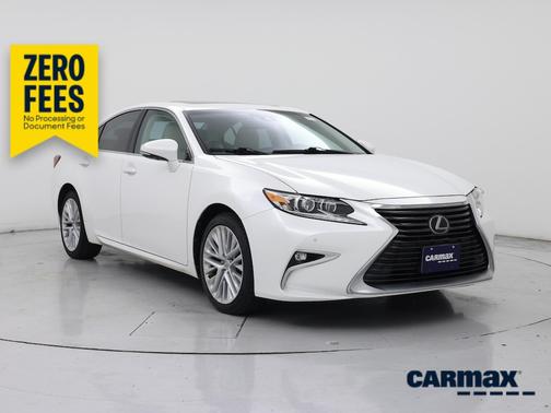 White 2017 Lexus ES 350