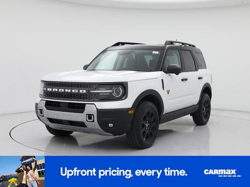 White 2025 Ford Bronco Sport Badlands