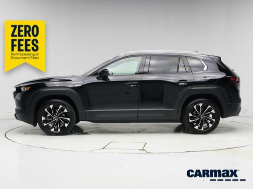Black 2025 Mazda CX-50 Hybrid Premium Plus