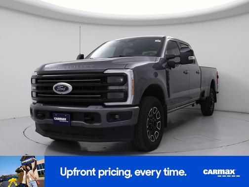 Gray 2025 Ford F-350 Platinum