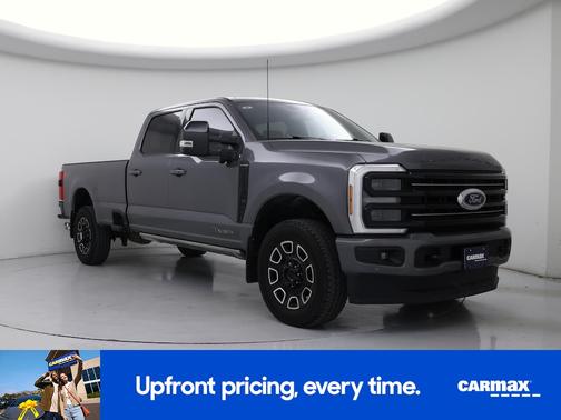 Gray 2025 Ford F-350 Platinum