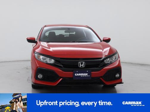 Red 2018 Honda Civic Sport