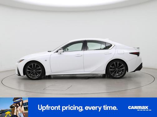 White 2021 Lexus IS 350 F-Sport