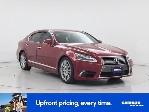 Red 2014 Lexus LS 460