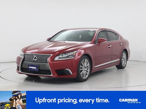 Red 2014 Lexus LS 460
