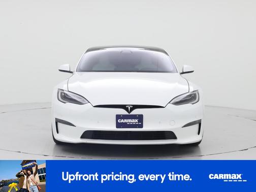 White 2021 Tesla Model S Plaid