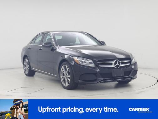 Black 2018 Mercedes-Benz C-Class