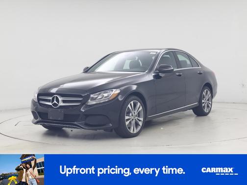Black 2018 Mercedes-Benz C-Class