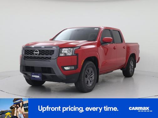 Red 2025 Nissan Frontier SV