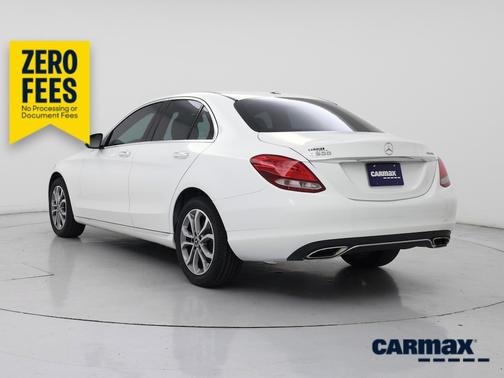 White 2018 Mercedes-Benz C-Class
