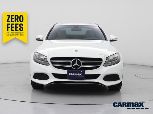 White 2018 Mercedes-Benz C-Class