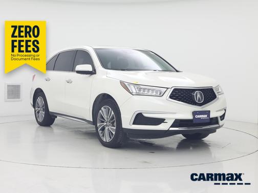 White 2017 Acura MDX