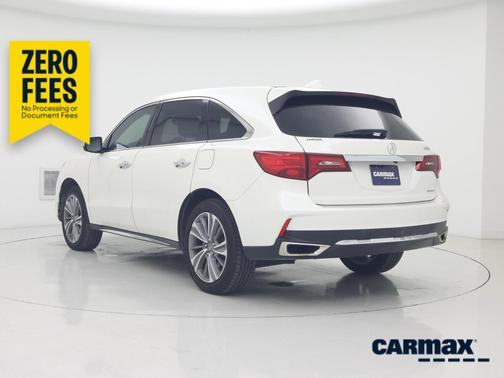 White 2017 Acura MDX