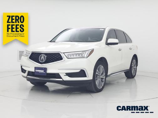 White 2017 Acura MDX