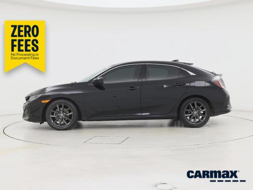 Black 2021 Honda Civic EX