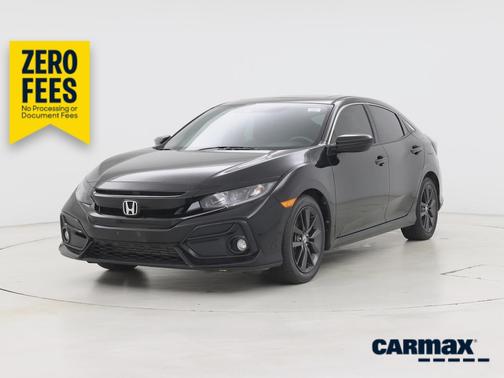 Black 2021 Honda Civic EX