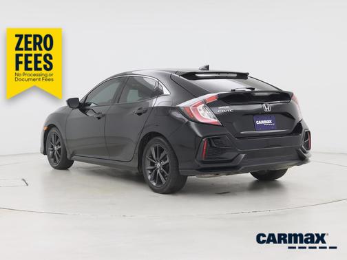 Black 2021 Honda Civic EX