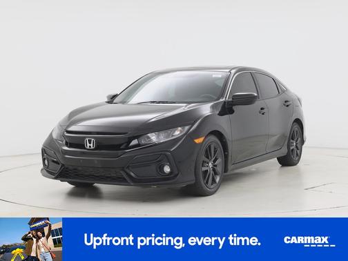 Black 2021 Honda Civic EX