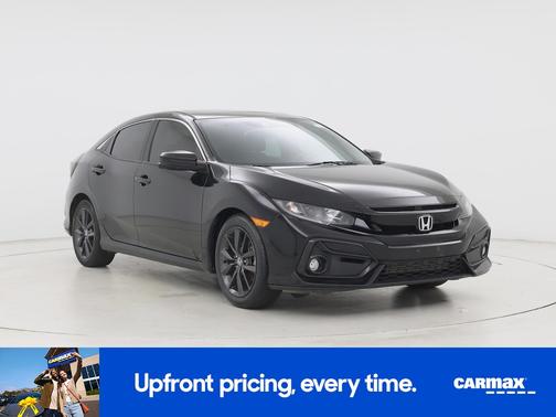 Black 2021 Honda Civic EX