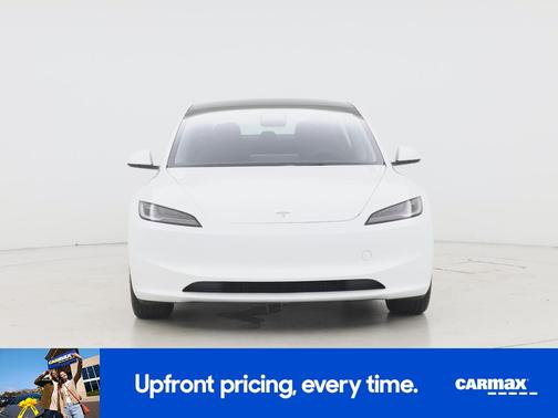 White 2025 Tesla Model 3 Long Range