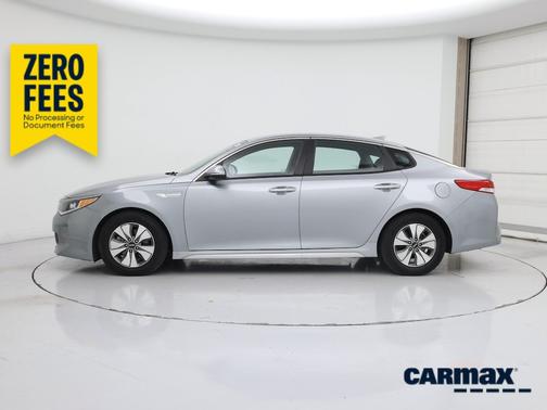 Silver 2017 Kia Optima Hybrid Premium
