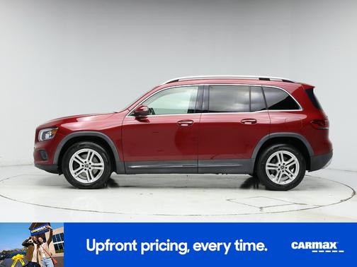 Red 2021 Mercedes-Benz GLB 250