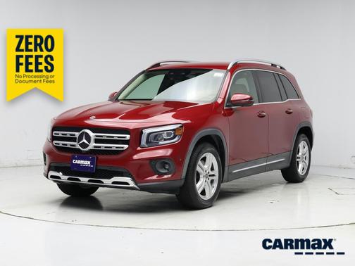 Red 2021 Mercedes-Benz GLB 250
