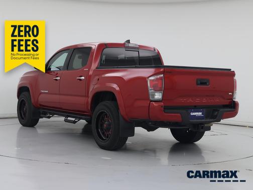 Red 2018 Toyota Tacoma Limited