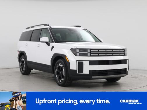 White 2025 Hyundai SANTA FE SEL
