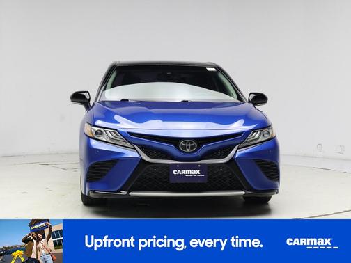 Blue 2018 Toyota Camry XSE