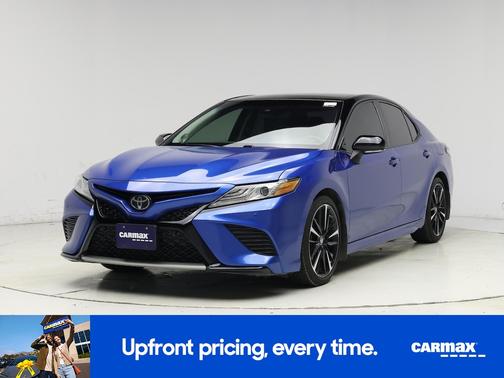 Blue 2018 Toyota Camry XSE