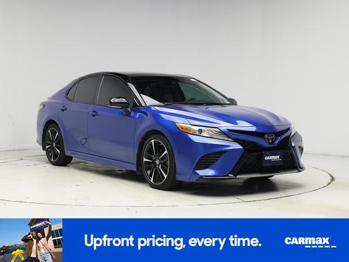 Blue 2018 Toyota Camry XSE