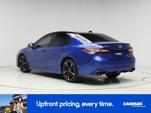 Blue 2018 Toyota Camry XSE