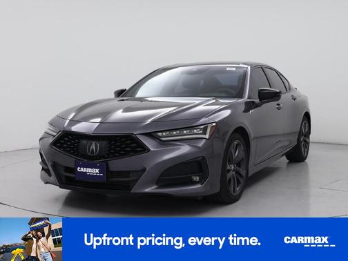 Gray 2021 Acura TLX SH-AWD A-Spec