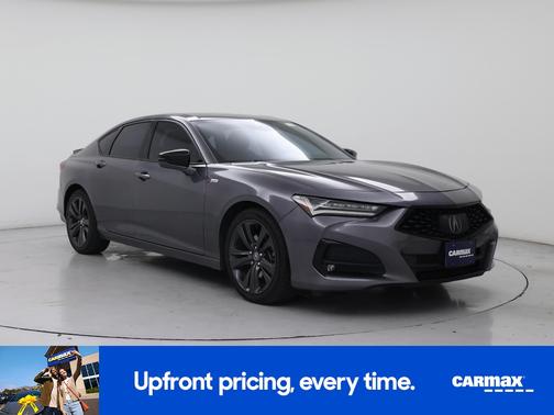 Gray 2021 Acura TLX SH-AWD A-Spec