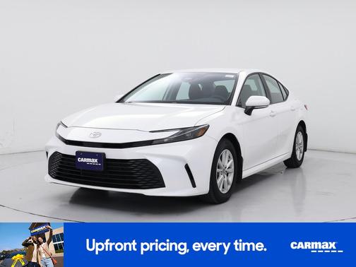 White 2025 Toyota Camry LE